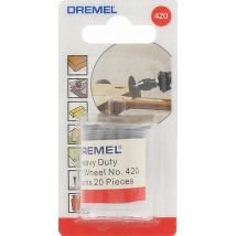 Lot De 20 Disques À Tronçonner Diam.24mm - Dremel - Bricoman