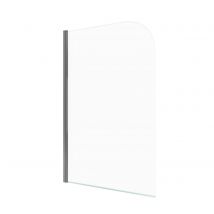 Pare-baignoire Verre Transparent Chromé L.75 Cm X H.130 Easy Emilie