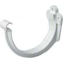 Support De Gouttière Développé 25 Pvc Blanc - Girpi