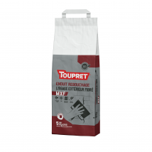 Enduit Multi-usages En Poudre Fibré Extérieur 5 Kg - Mxf Toupret