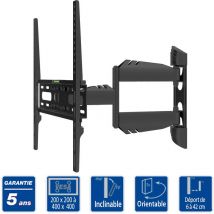 Support Orientable Et Inclinable Pour Tv De 80 À 127 Cm