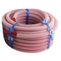Tube Per Gainé Rouge Diam.12 Mm En Couronne Long.25 M
