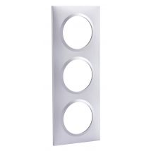 Plaque 3 Postes Aluminum Dooxie - Legrand