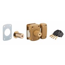 Verrou Surveyor Double Cylindre À Pompes 45 Mm 4 Clés - Bricoman