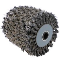 Brosse Acier Décapage Intensif Fil Torsadé Diam. 120 X 100 Mm Pour Rénovateur Ponceur Rex120c Et Rex-h-200 - 110884 Fartools - Tecnomat