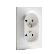 Double Prise De Courant 2p+t Neptune - Legrand