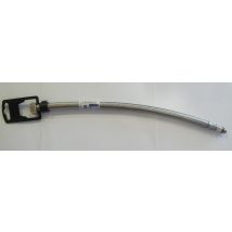 Flexible Inox Sanitaire Dn8 Femelle 12 X 17 (3/8") - Mâle 10/100 Long.300 Mm - Tecnomat