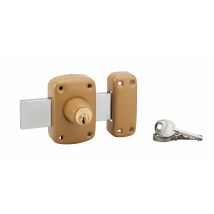 Verrou Corvette Double Cylindre 30 Mm Pene 160 3 Clés - Bricoman