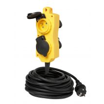 Rallonge Électrique Étanche De Chantier 10 M 3g1,5 Mm² - Bricoman