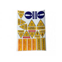 Planche D'Étiquettes Consuel Utec15-712