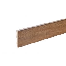 Plinthe Mdf Effet Bois H.8 X Ep.1,2 Cm Long.2,2m Credenza