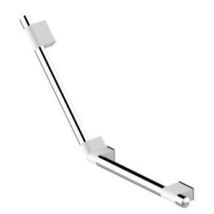 Barre D’appui Coudée 135° Onyx Duo White 450 X 450 Mm - Akw