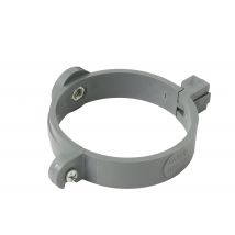 Collier De Fixation À Charnières Pvc Diam.100 Mm