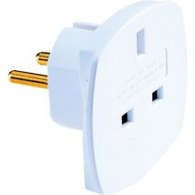 Adaptateur 2p+t Uk/continent 10a Ebenoid - Bricoman