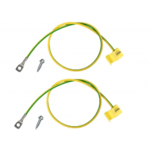 Set 2 Câblettes De Terre 6mm 20 Cm