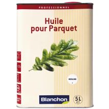 Huile Pour Parquet Incolore 5 L - Blanchon - Bricoman