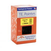 Pointe Beton Striee Électrozingué Diam.3,5xl.40 Mm Boite De 1kg