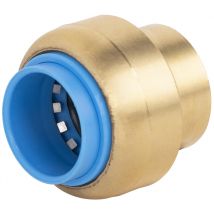 Raccord Bouchon Universel Cuivre / Multicouche / Per Automatique Diam.20 Mm - Tout Push