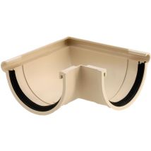 Angle Sortant Développé 33 Pvc Sable - Bricoman