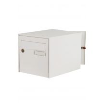Boite Aux Lettres 2 Portes Blanche Loft - Decayeux