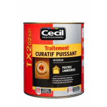 Traitement Bois Curatif Poutres Et Lambourdes Intérieures 5 L Tx202xp - Cecil Pro
