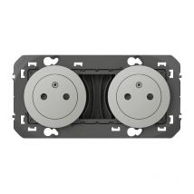 Double Prise De Courant 2p+t Dooxie - Legrand