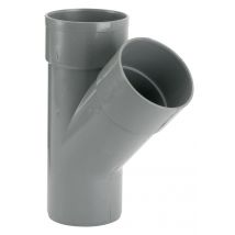 Culotte Pvc Femelle/femelle Diam.100 Mm, 45°