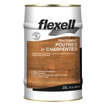 Traitement Bois Poutres Et Charpentes Intérieures 25 L - Flexell