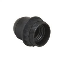 Douille 1/2 Filetée + Bague 58 Noir E27 - Bricoman