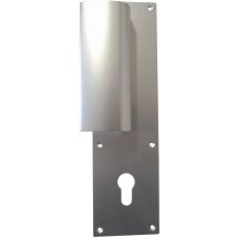 Poignée De Porte Demi-palière Spéciale Renovation Aluminium Argent - Chainey