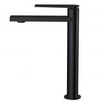 Mitigeur Lavabo Bec Haut Allure Noir Intégral - Bricoman