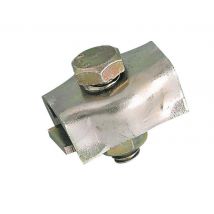 Serre-câbles Plats 1 Boulon Acier Zingué Pour Câble Diamètre 2 Mm (lot De 4) - Tecnomat