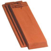 Demi-tuile Rouge Ancien Alpha 10 - Edilians