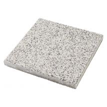 Dalle Gravillonnée Noir Et Blanc L.40 X L.40 X Ep.3,7 Cm, La Pièce