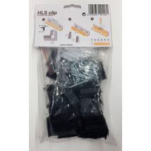 Sachet De 30 Clips Hls Pour Plinthes L.80 X L.14 Mm