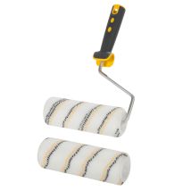 Rouleau Peinture Polyamide 7 Mm Long.180 Mm Pour Mur Et Plafond - Kit Gros Travaux Finition Satin Roulor - Tecnomat
