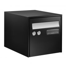 Boite À Colis Normalisée 1 Porte Noire @box 300 Sf - Decayeux