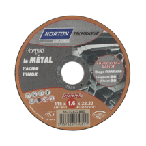 Disque À Tronçonner Pour Métal Et Inox Diam.115 Mm - Tecnomat