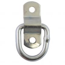 Anneaux D'Arrimage Acier Zingué 800 Kg Diam.6.4mm 20x54mm 2 Pièces - Bricoman