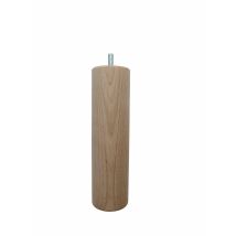 Pied De Lit Rond En Bois H.20 Cm Diam.5,5 Cm Hêtre - Chainey