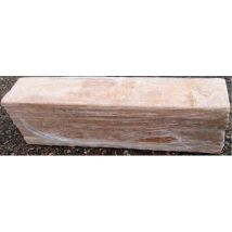 Plinthe Carrelage Extérieur Effet Travertin H.8 X L.40.6 Cm - Travertin Mix (lot De 10)