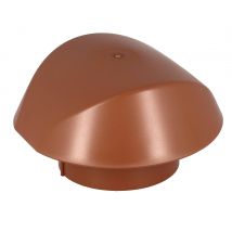 Chapeau De Ventilation Terracotta Diam.100 Mm - Nicoll