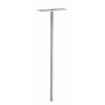 Pied De Boîte Aux Lettres Gris Rond H.1,1 M Diam.4,5 Cm - Decayeux - Bricoman