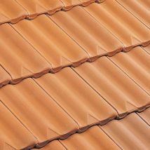 Tuile Delta 10 Terre Cuite Rouge - Edilians