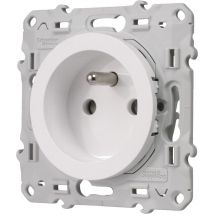 Prise De Courant 2p+t Odace Lot De 10 - Schneider Electric