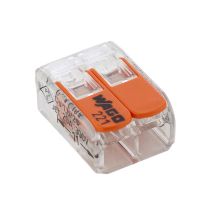 Borne De Connexion S221 2 Entrées Lot De 10 - Wago - Tecnomat