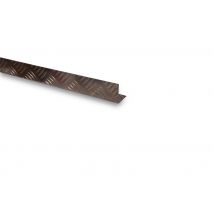 Cornière Damier Aluminium 20x20mm L.2,5 M - Cqfd