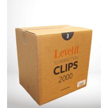 Croisillons Autonivelants À Cales Pour Carrelage Ep.3 Mm - Levelit (boîte De 2000)