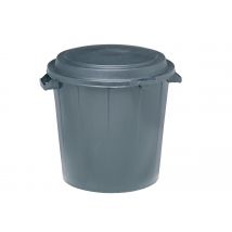 Poubelle Immeuble 80 L Avec Couvercle