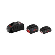 Pack Batteries Procore 18v : 1 X 4 Ah + 1 X 5,5 Ah + Chargeur - 1600a0214a Bosch Professional - Bricoman